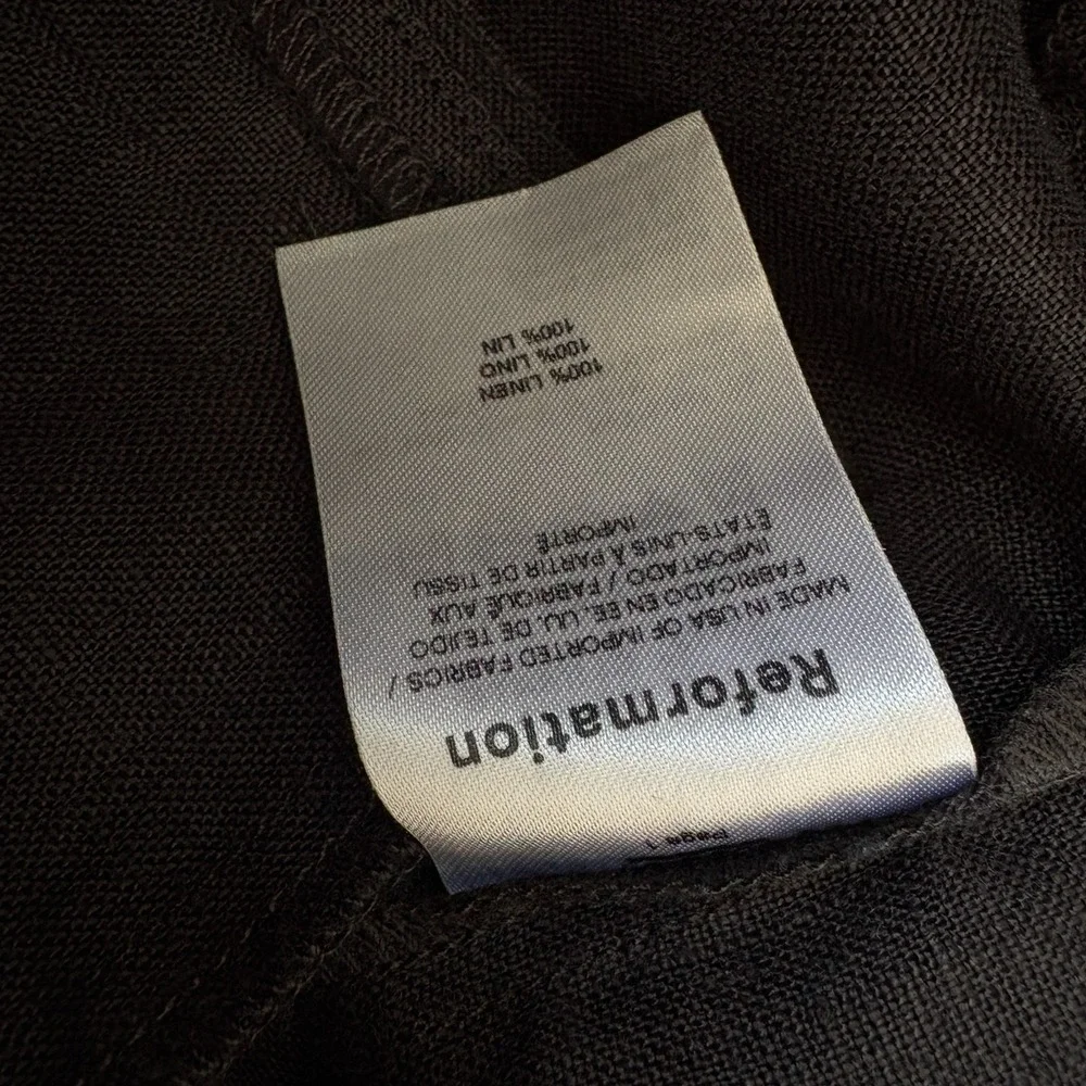 Reformation linen pants
